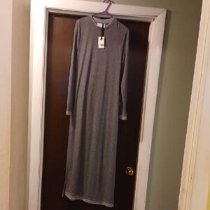 Primark Charcoal Long Sleeve Dress